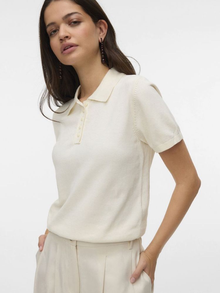 VMGORGEOUS SS POLONECK PULLOVE 222913 Birch