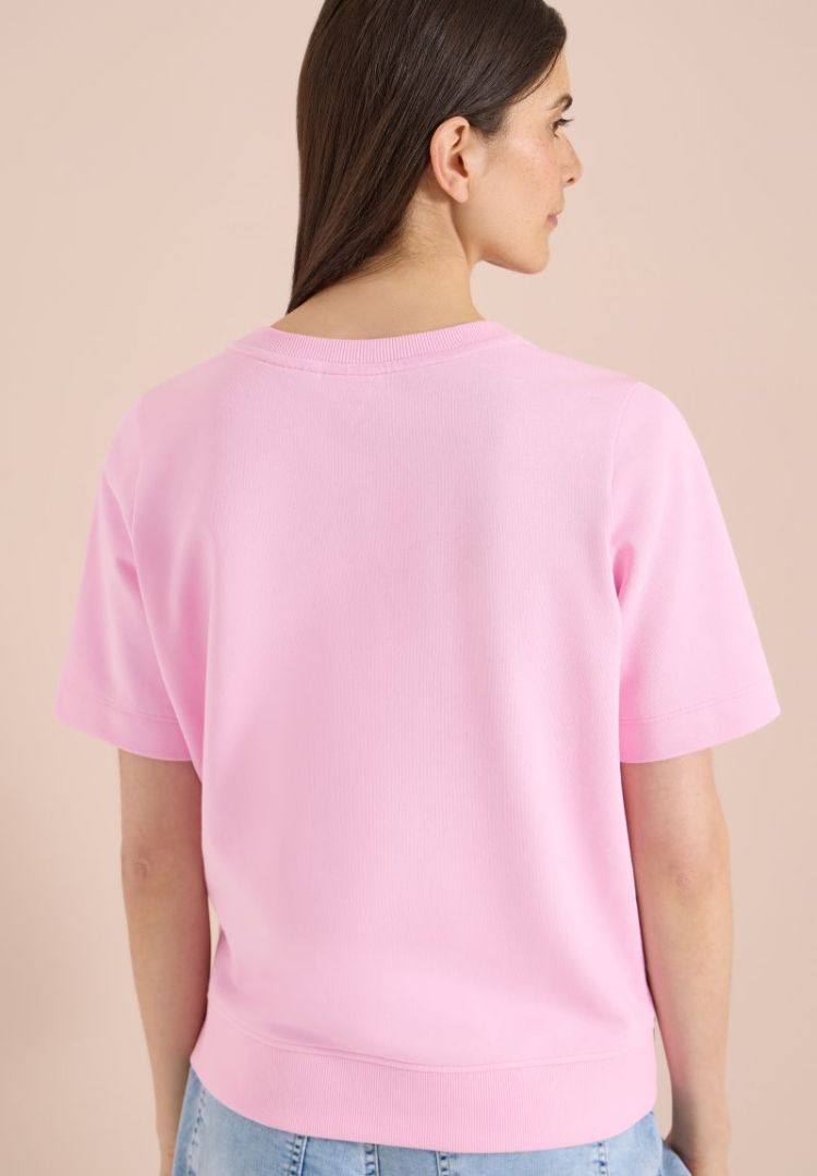 Sweater met korte mouwen 17600 light blu