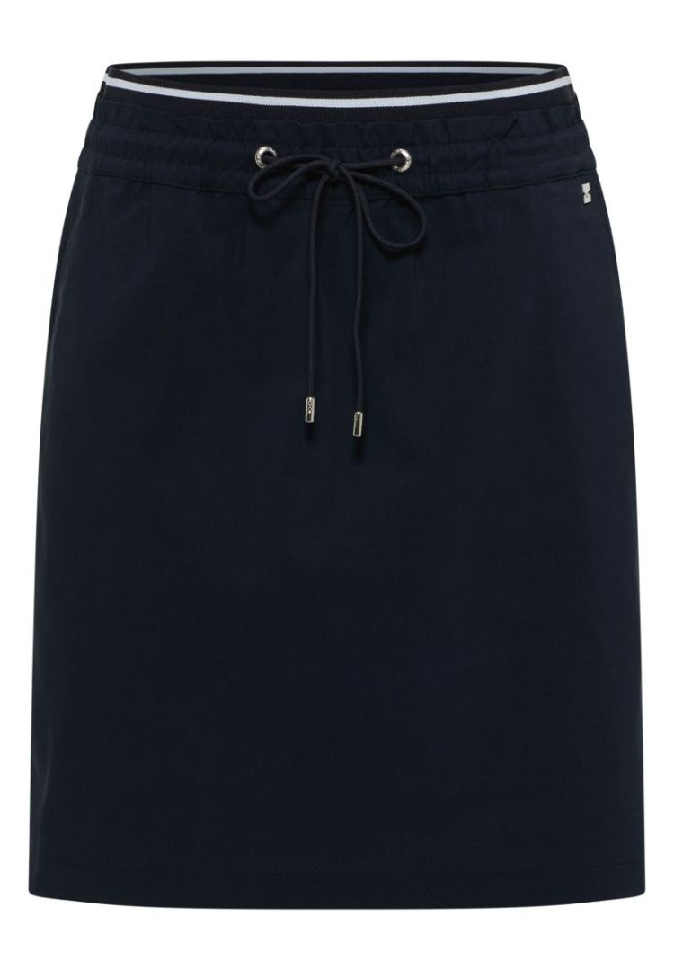 Knielange rok met streepdetail 15512 universal