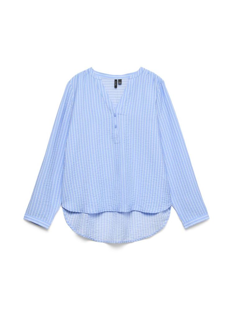 VMKAJA LS V-NECK FOLD-UP TOP W 199949001 Vista