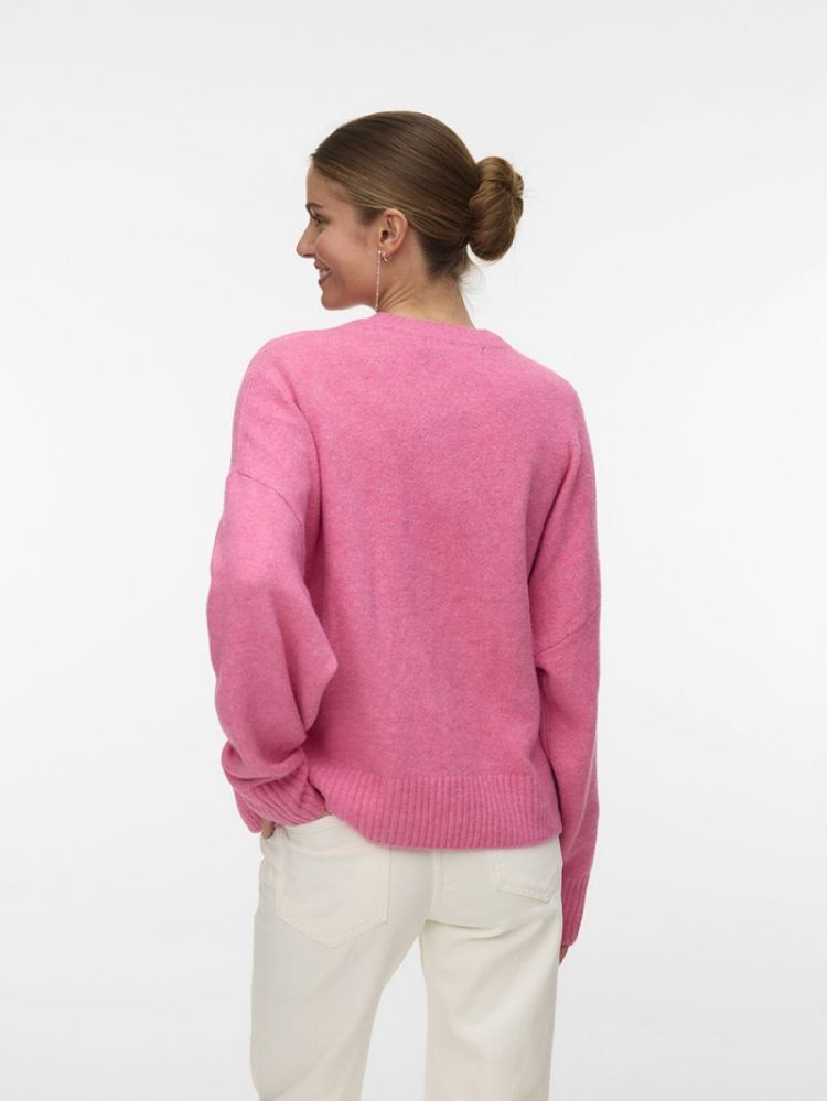 VMBOOM LS O-NECK PULLOVER GA N 294297001 Pink