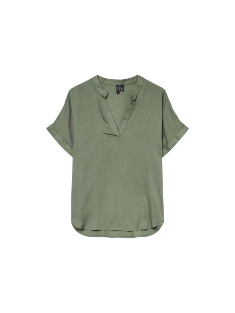 VMBEAUTY SS TOP WVN NOOS 224196 Laurel W