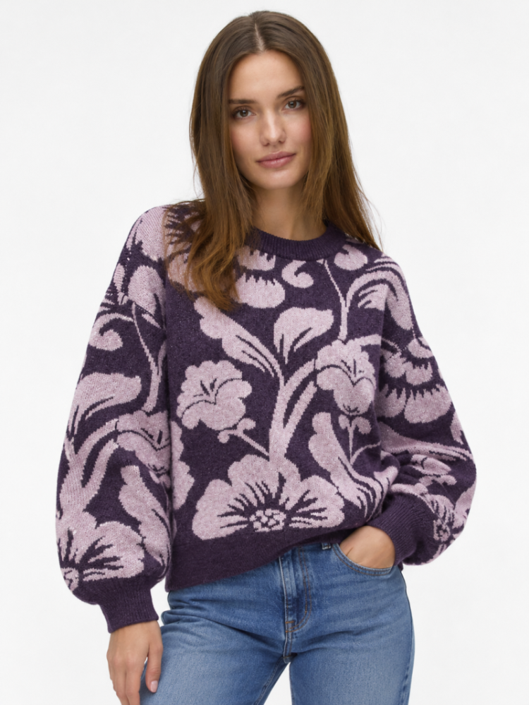 VMETTASHINE LS O-NECK PULLOVER 307271002 Sweet