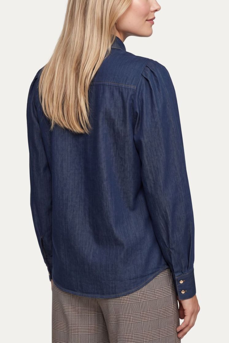 Lissa blouse 905 Denim Dark